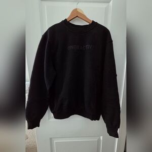 Oner Active Classic Oversized Crewneck | Black